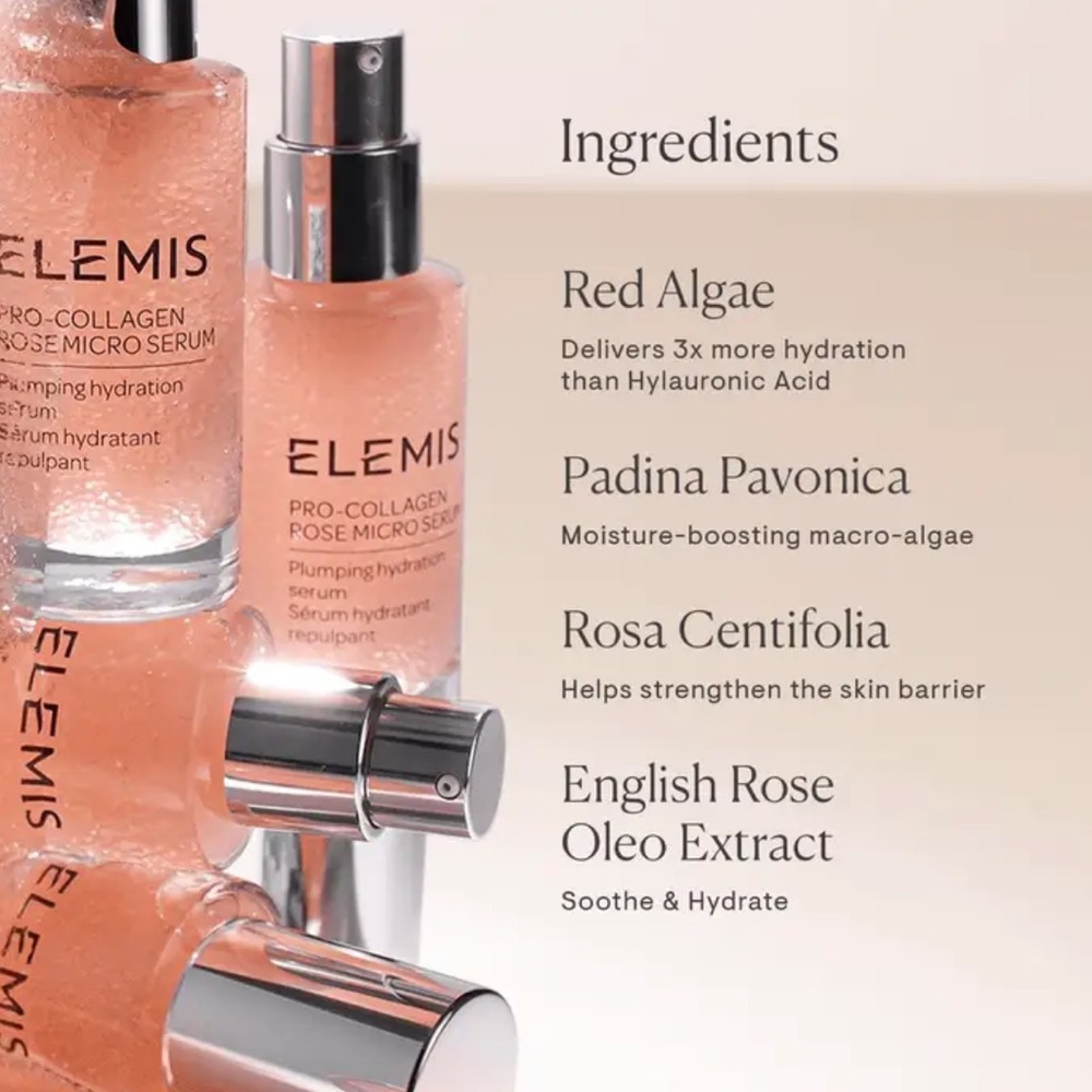 🌸 ELEMIS PRO-COLLAGEN ROSE MICRO SERUM - Picture 6 of 13